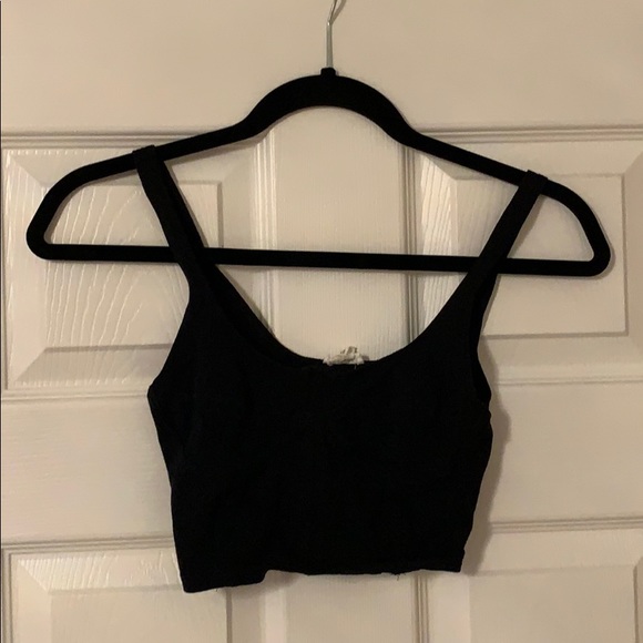 Black Bustier Tank Top - Picture 1 of 1